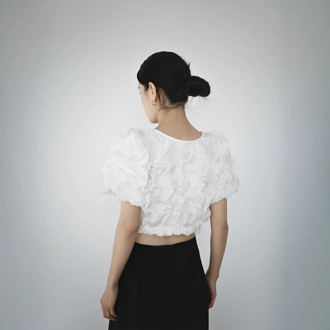 Summer new Japanese retro fashionable strap-on high-waisted top