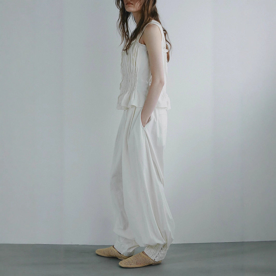 Spring and summer new Japanese loose and thin breathable comfortable top vest
