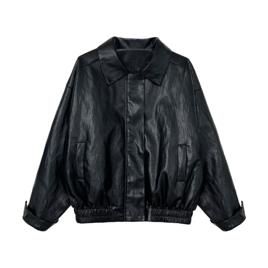 American retro trendy motorcycle jacket