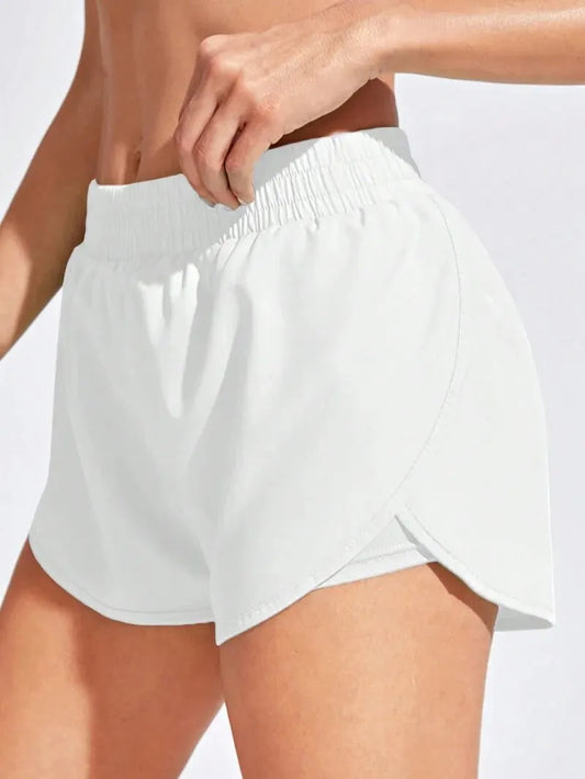 Women's Yoga Shorts - Seamless Fitness Workout Shorts